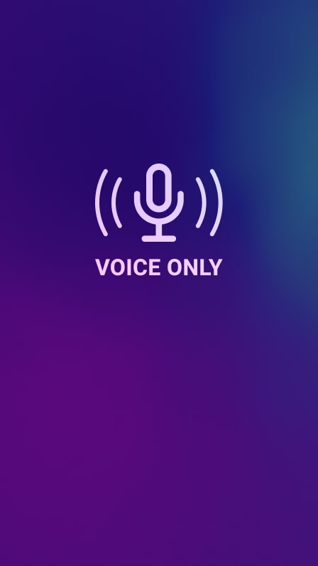 VOICE ONLY